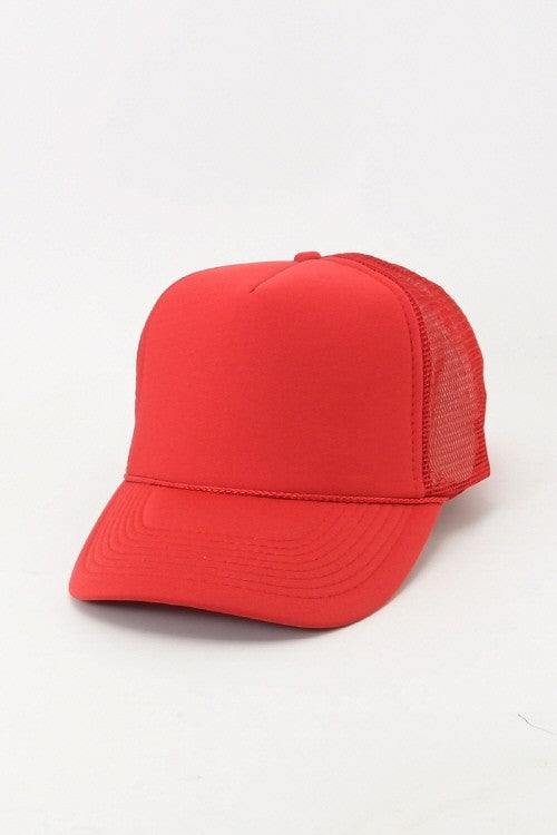 Solid Trucker Hat