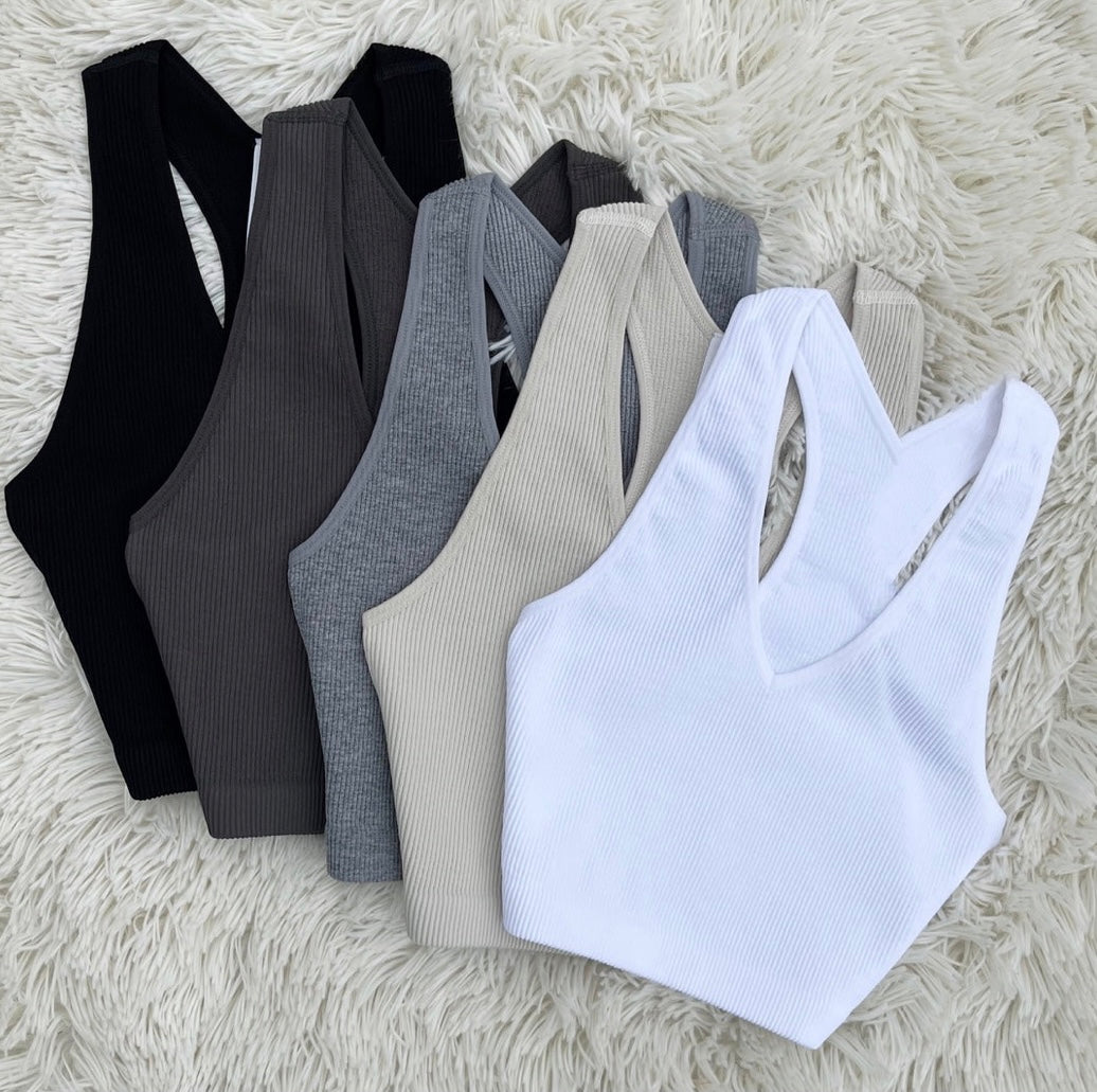 Luxe Cropped Thick Tank